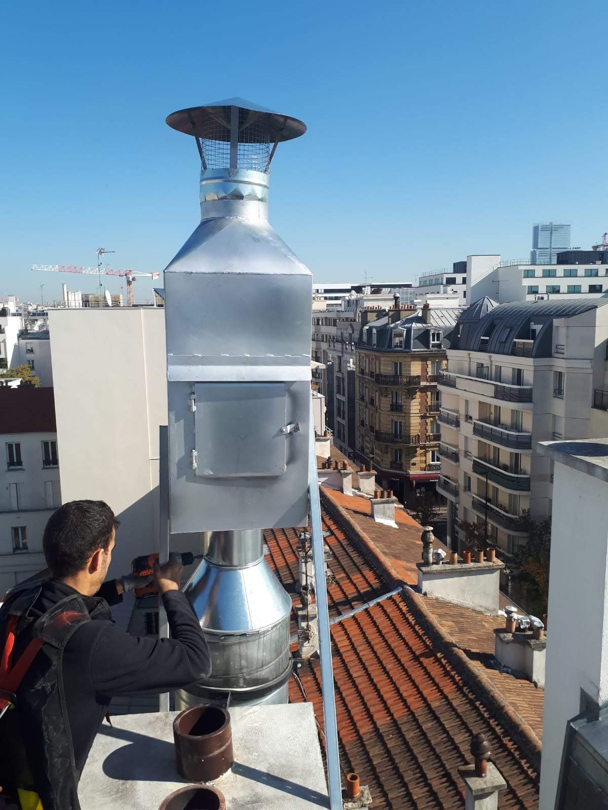 Test d'étanchéité de conduit pour professionnels du bâtiment à Paris